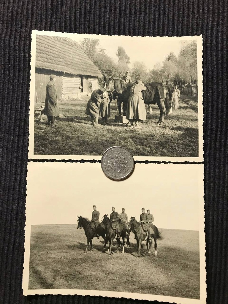 Wehrmacht i konie, Wola Slawinska, 2 foto