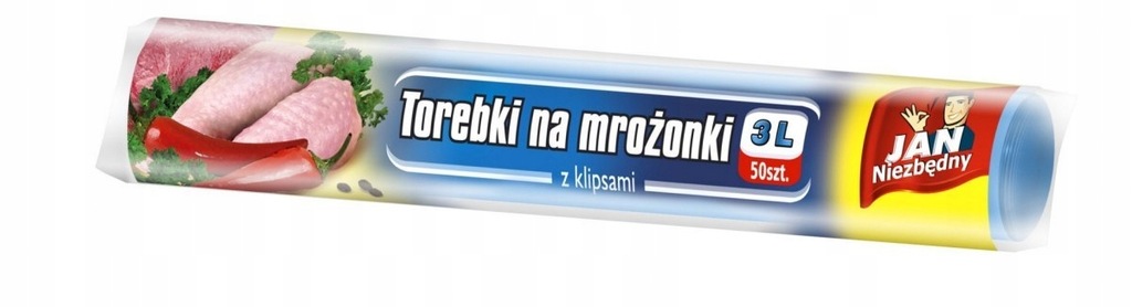 Sarantis Jan Niezbędny Torebki na mrożonki 3L/50sz