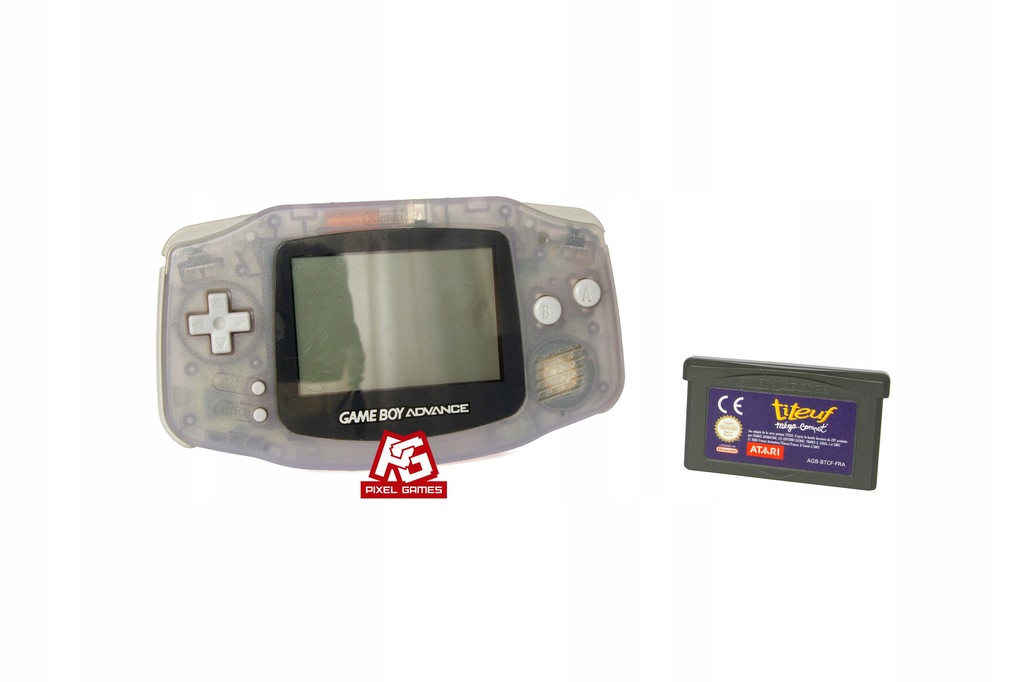 Konsola Nintendo GameBoy Advance GBA Glacier + gra