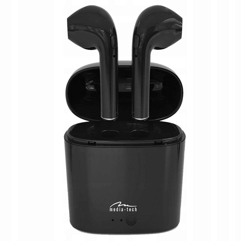 Słuchawki bezprzewodowe + powerbank MT3589K czarne