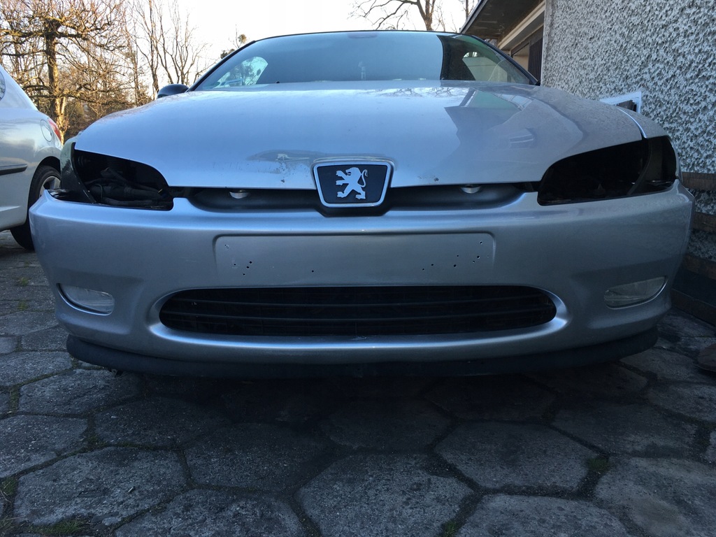 406 coupe zderzak przód przedni MEVW EVW kompletny