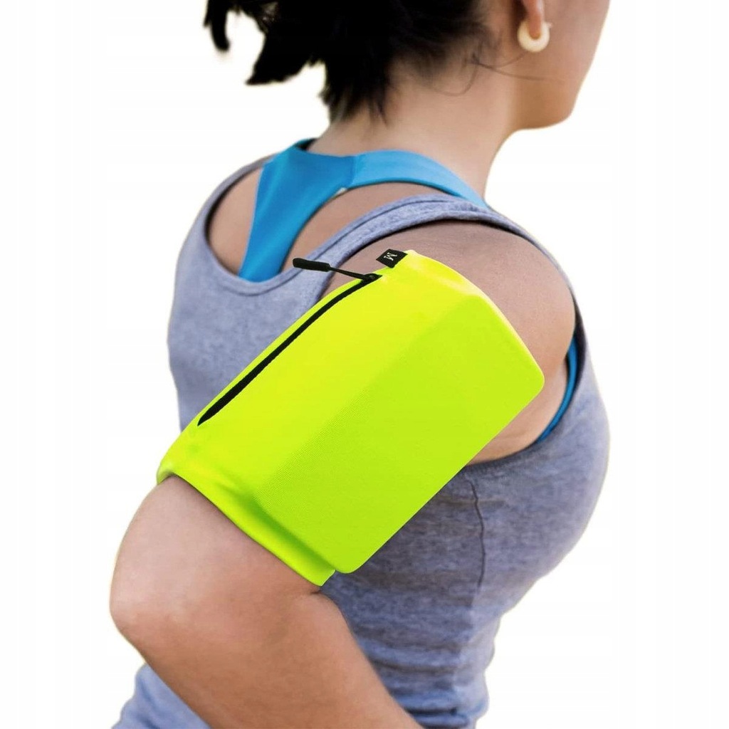 Elastyczny materiałowy armband opaska na ramię do