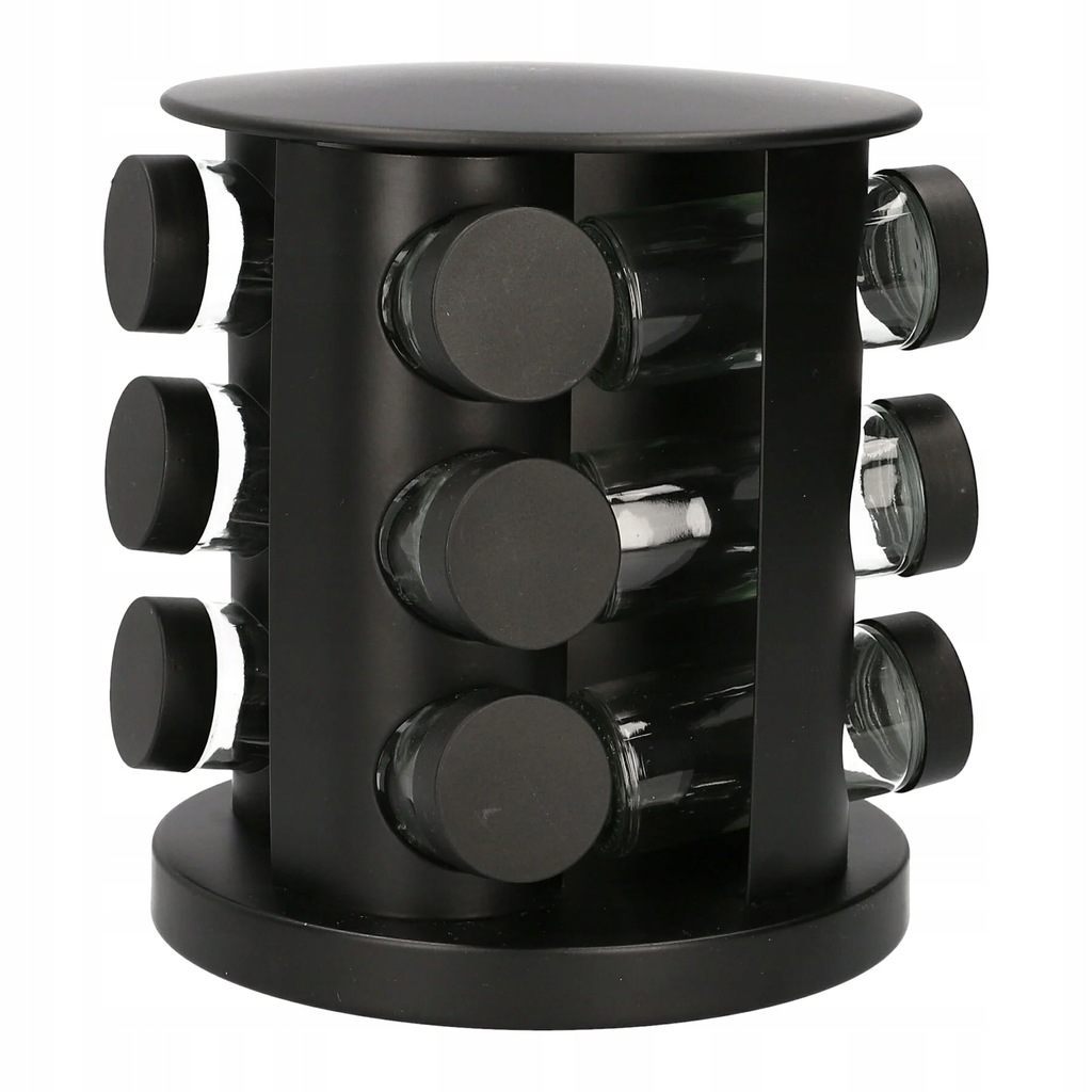 Купить ВРАЩАЮЩАЯСЯ ПОДСТАВКА ДЛЯ СПЕЦИЙ С 12 ДОМАШНИМИ БАНОЧКАМИ ...