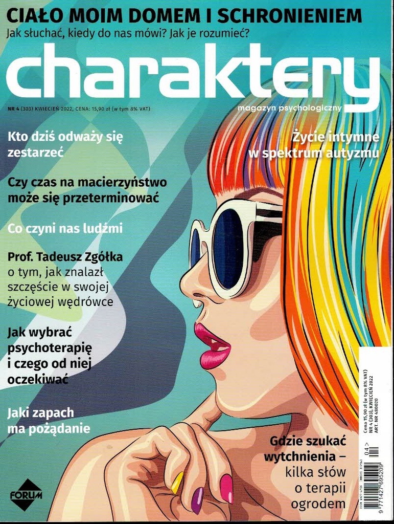 Charaktery 4/2022 psychologia/relacje