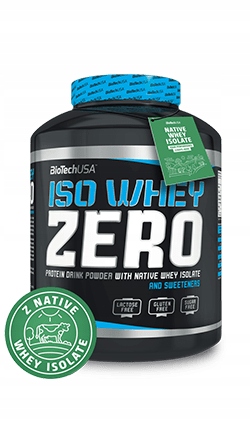 Biotech Iso Whey Zero 908g Banan Gratisy M-Z