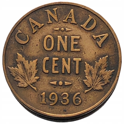 53312. Kanada - 1 cent - 1936r.