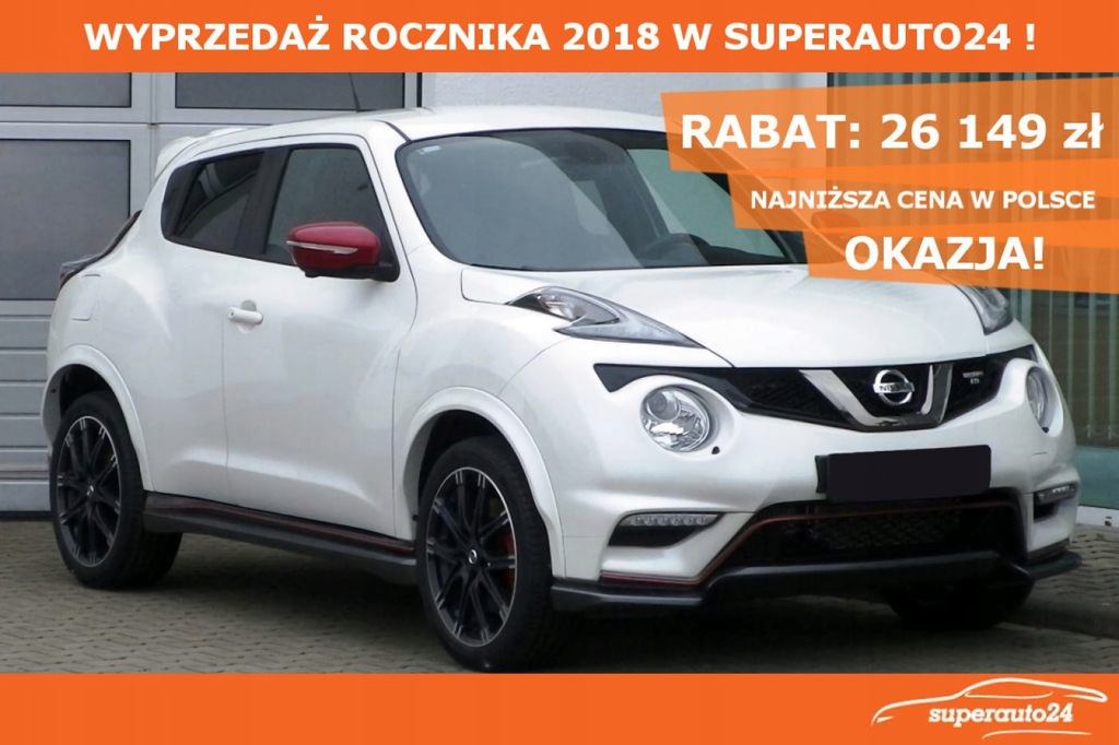 Nissan Juke 1,6 DIGT 218KM 'Nismo RS' +P.IT +Fote