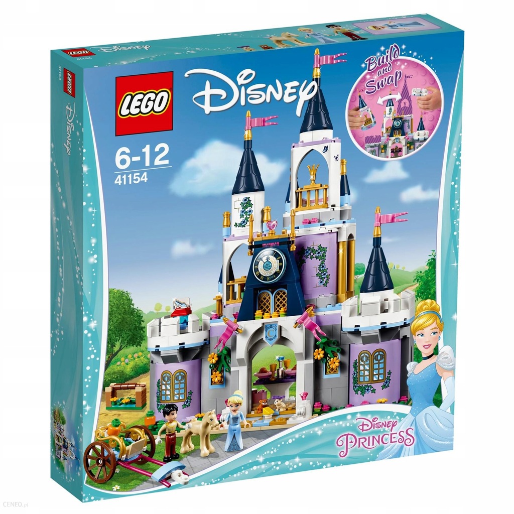 LEGO PRINCESS 41154 WYMARZONY ZAMEK KOPCIUSZKA