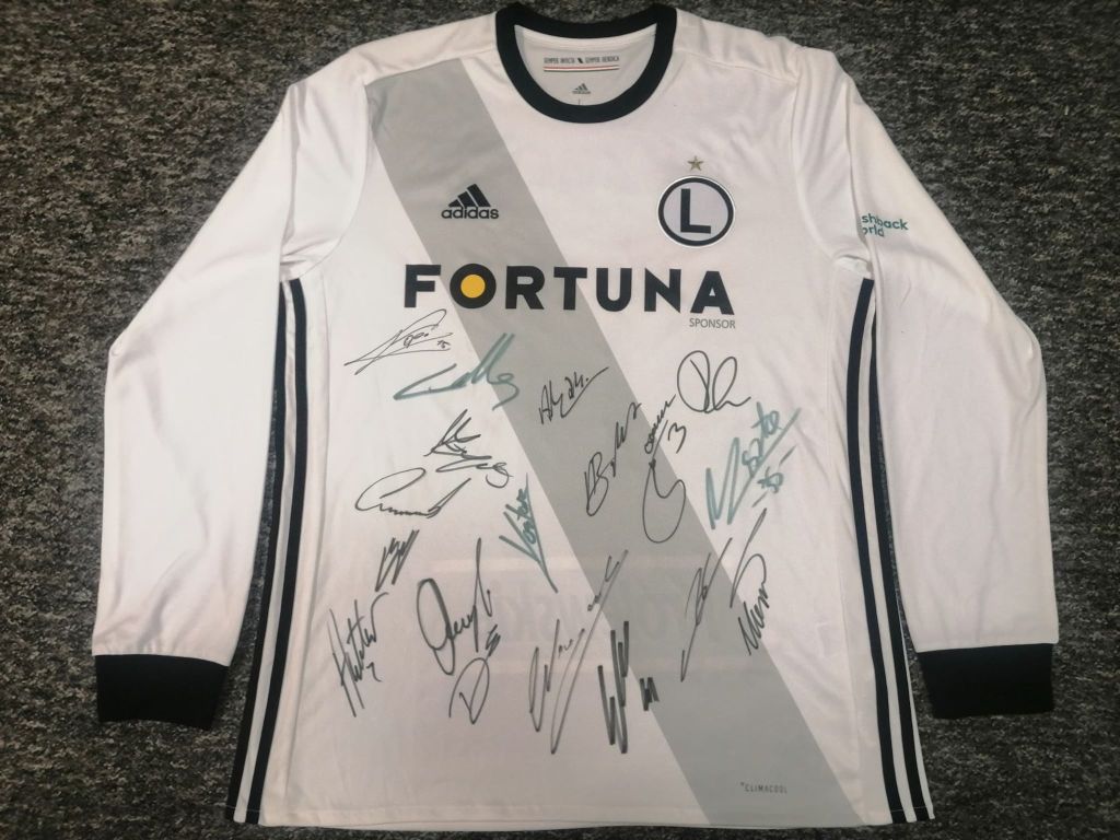 Niezgoda (Legia) - koszulka z autografami