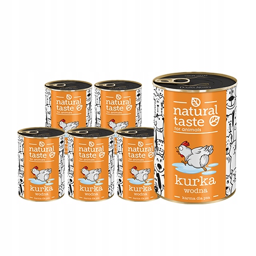 DOLINA NOTECI NATURAL TASTE Kurka Wodna 12x400g