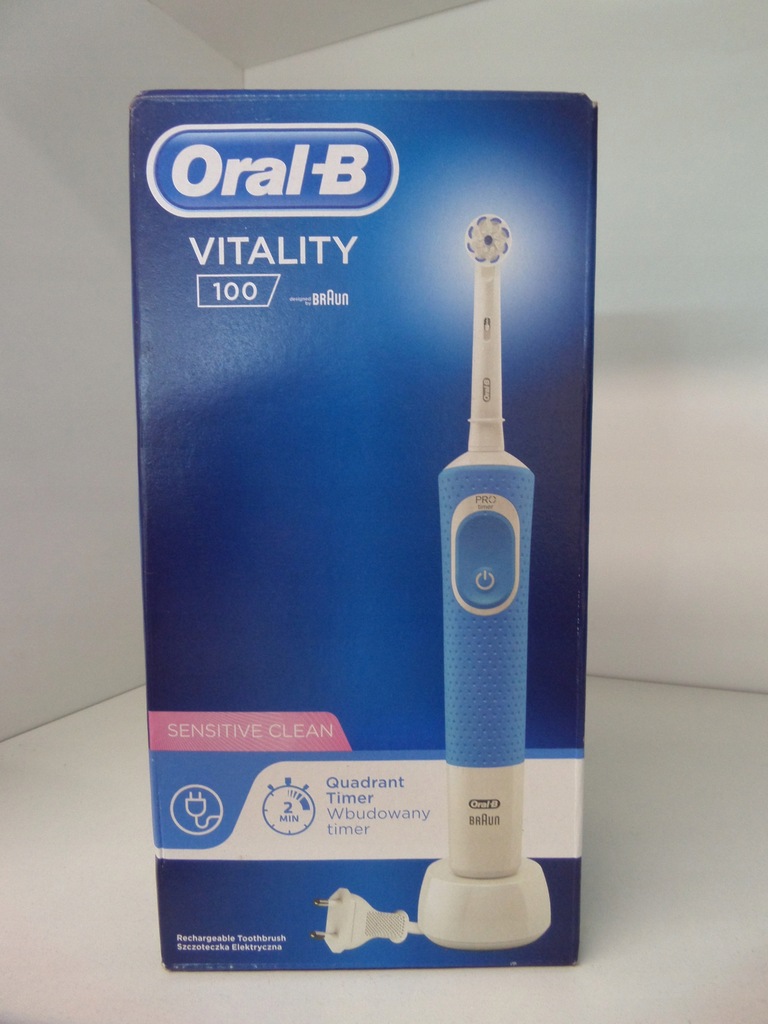 Szczoteczka Oral-B Vitality 100 Blue Sensitive