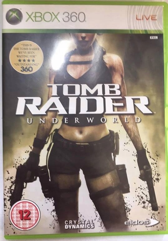 TOMB RAIDER UNDERWORLD 4833 X360