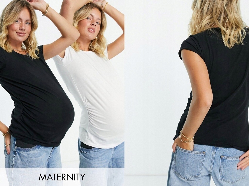 New Look Maternity Zestaw 2 T-shirtów M