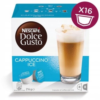 Kapsułki kawa CAPPUCCINO ICE Nescafe Dolce G 16szt