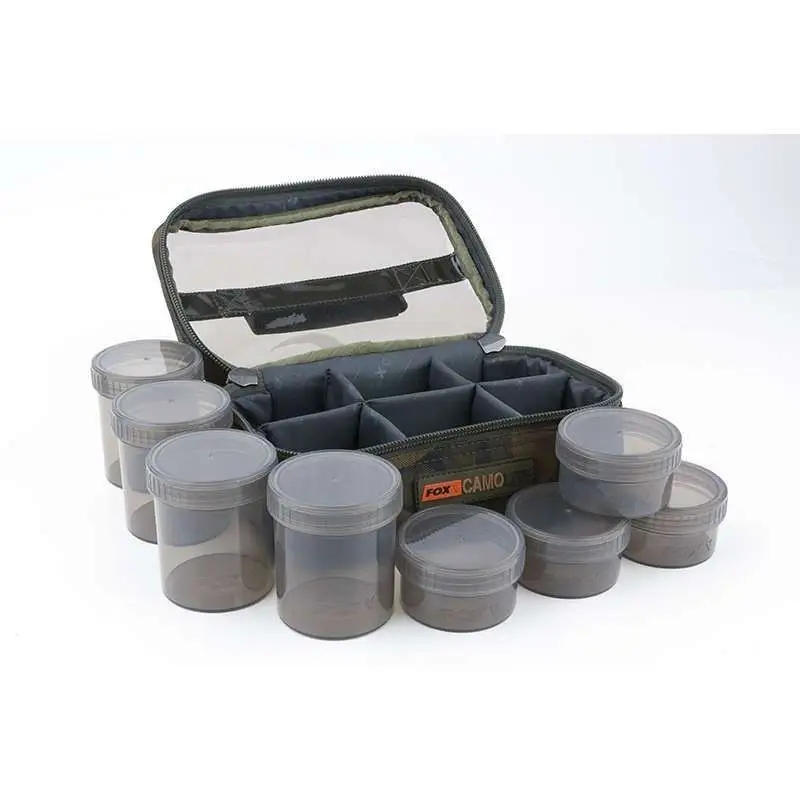 Torba z pojemnikami Camolite Glug 8 pot case FOX