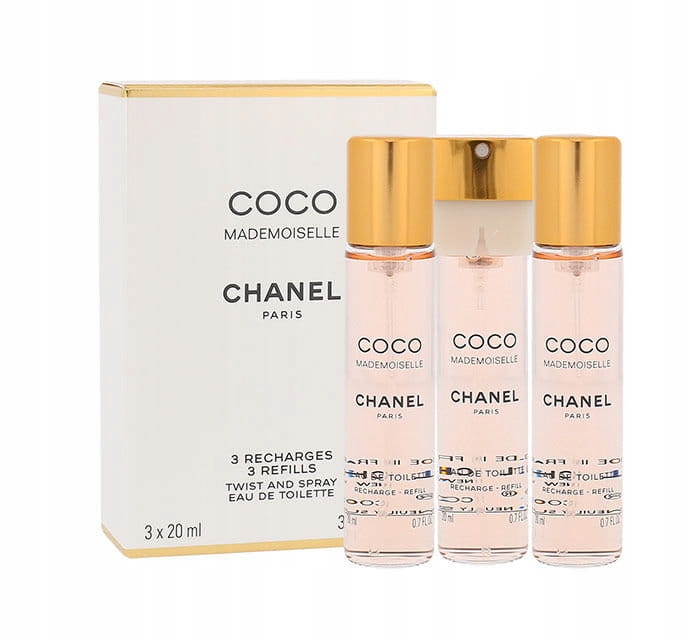 Chanel Coco Mademoiselle Woda Toaletowa 3x20ml