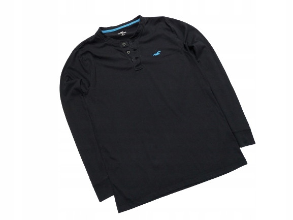 HOLLISTER LONGSLEEVE MODNE LOGOWANE r. XS jak S