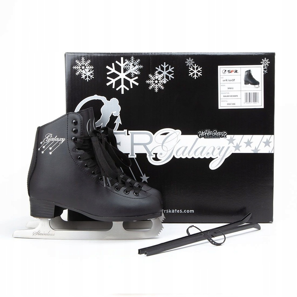 Łyżwy Figurowe SFR Galaxy Ice czarne frestyle 39.5 13015271249