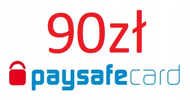 PaySafeCard 90zł PSC trzy kody (30zł+30zł+30zł)