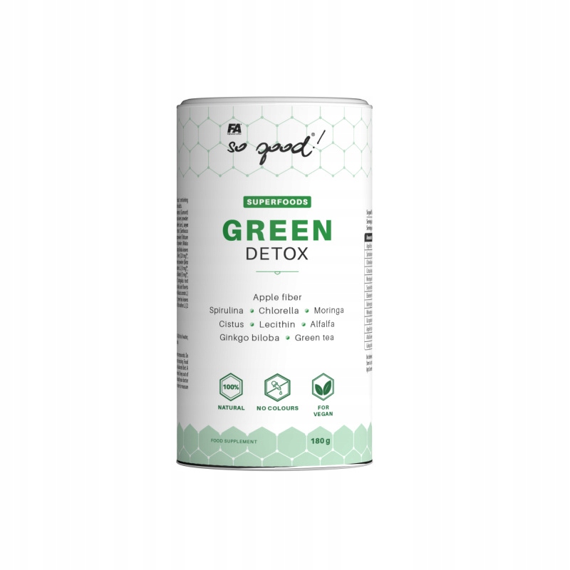 FA SO GOOD Super Greens Detox SPIRULINA