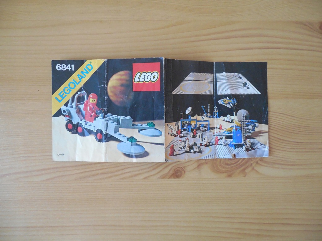 Instrukcja Lego Space Classic 6841 Legoland 1980