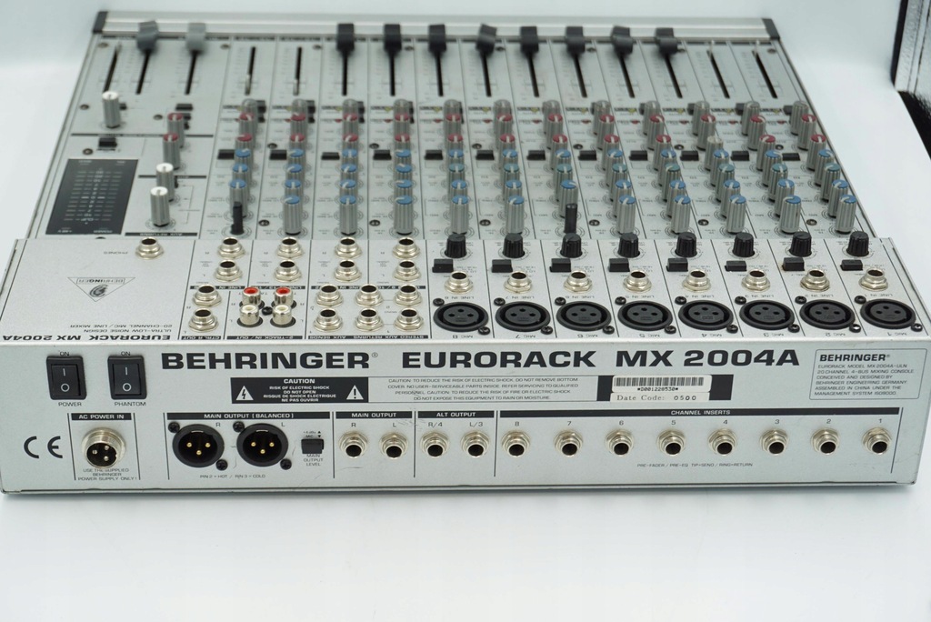 ベリンガー　EURORACK MX2004ABEHRINGER ミキサー BEHRINGER ベリンガー EURORACK MX2004A - メルカリ