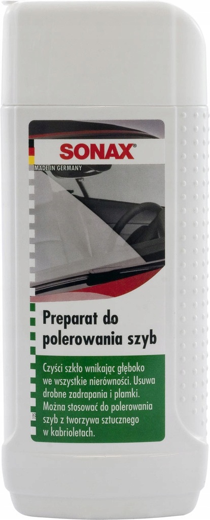 SONAX Preparat Do Polerowania Szyb 250 ml (274 100