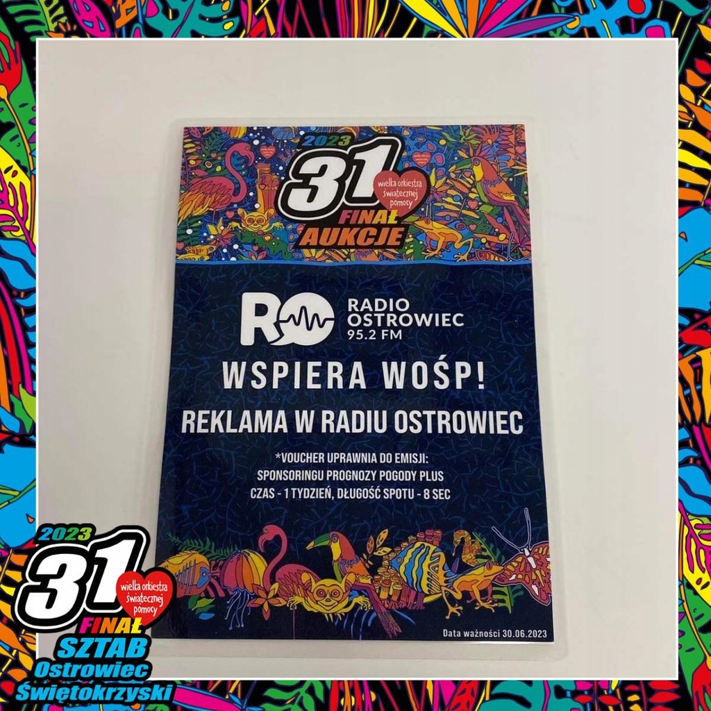 Voucher reklama Radio Ostrowiec #1