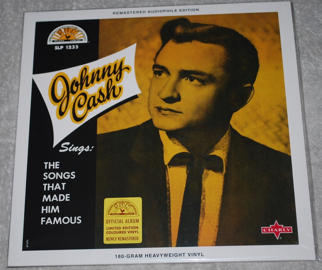Johnny Cash Sings The Songs That Made Him FamousLP