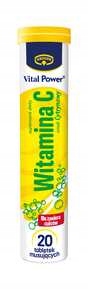 TABLETKI KRUGER MUSUJĄCE WITAMINA C SMAK CYTRYNOWY 84 g