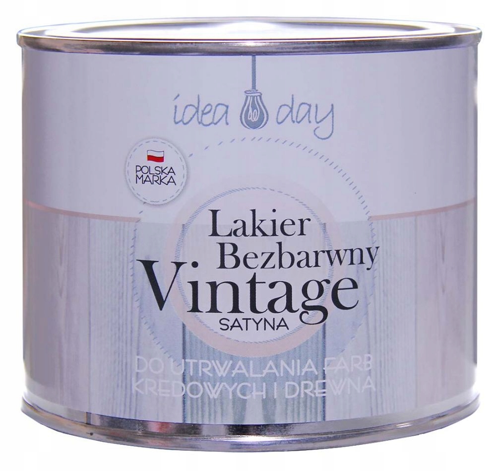 Lakier do farby kredowej stylizacja mebli Vintage