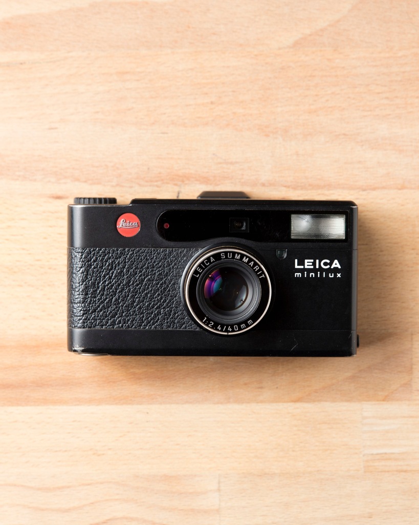 Czarna Leica Minilux Summarit 40mm f2.4 Nowy FLEX