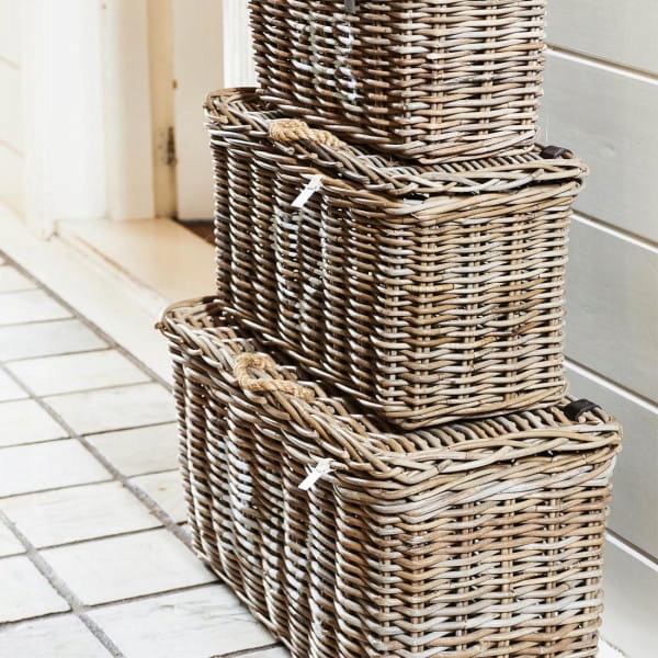 Zestaw 3 koszy Rustic Rattan Classic Riviera Maiso