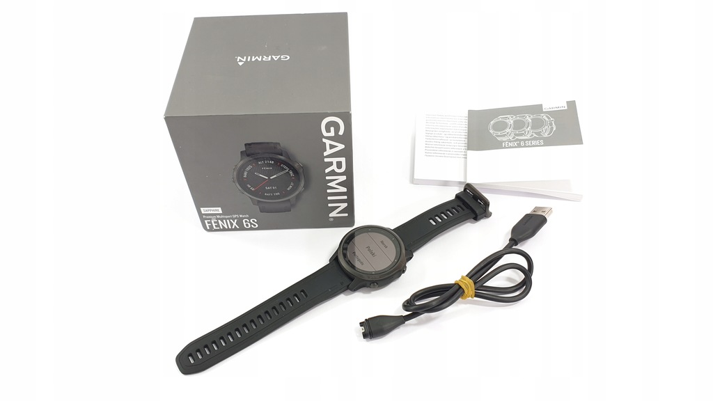 SMARTWATCH GARMIN FENIX 6S SAPPHIRE CARBON GRAY