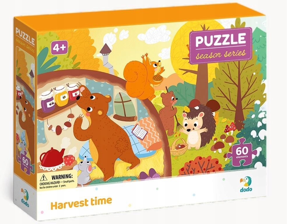 PUZZLE 60 CZAS ZBIORÓW, DODO