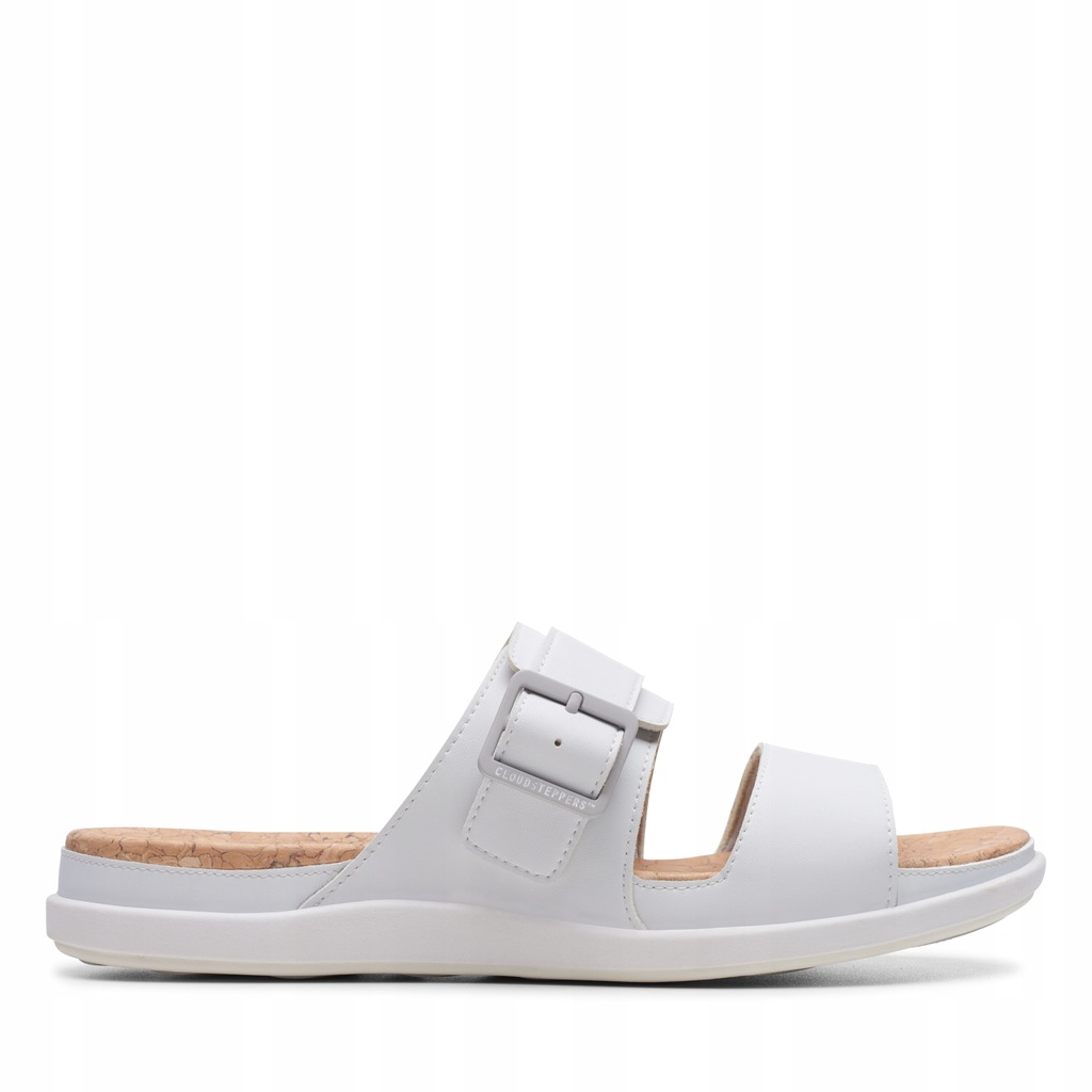 OUTLET KLAPKI CLARKS STEP JUNE TIDE WHITE 37