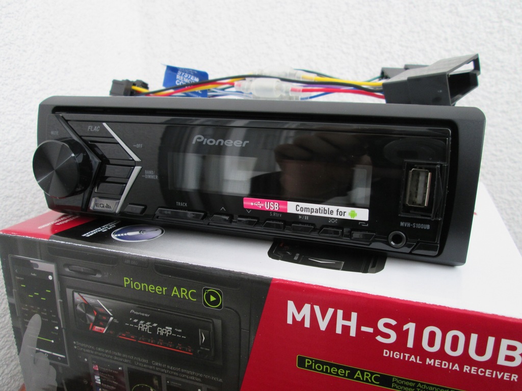 Radio samochodowe PIONEER MVH-S 100 UB USB -NOWE! - 8100758331 ...