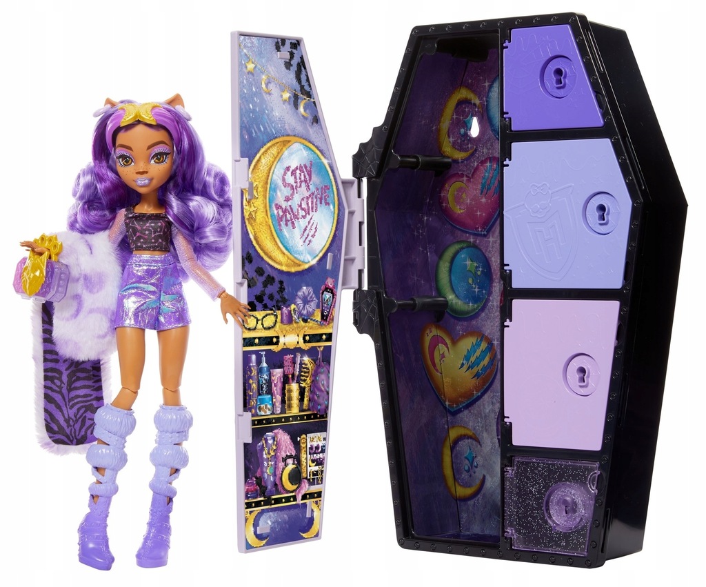 LALKA MONSTER HIGH STRASZYSEKRETY Clawdeen Wolf HNF74