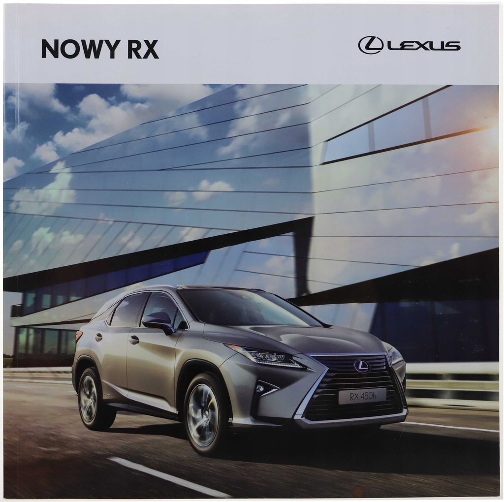 Nowy RX LEXUS - prospekt, katalog 2015