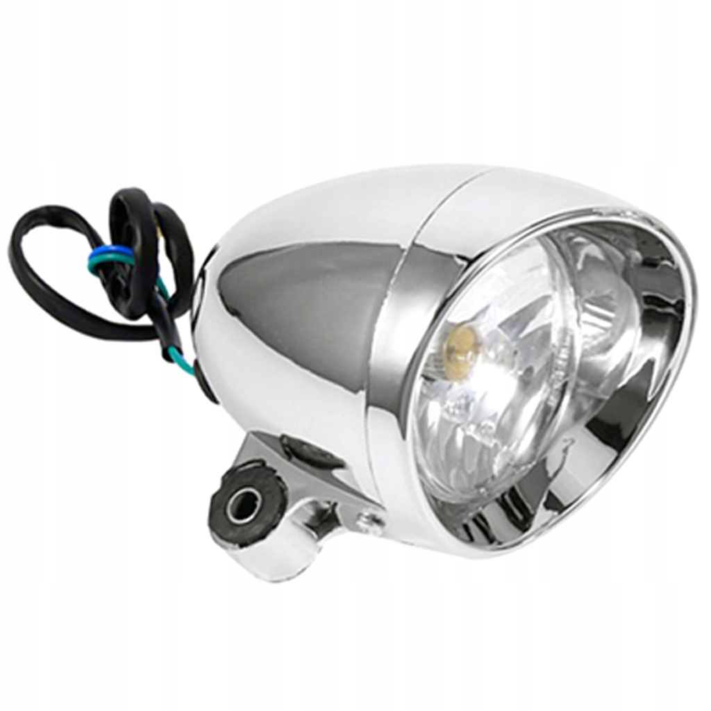 Motocykl Retro Bullet LED Reflektor Pomocniczy