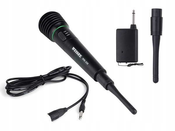 MIKROFON BEZPRZEWODOWY KARAOKE STACJA_PRO