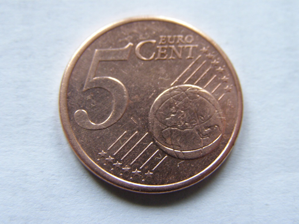 FRANCJA 5 EURO CENT 2009 ROK BCM !!!!!!!!!!!! 0718