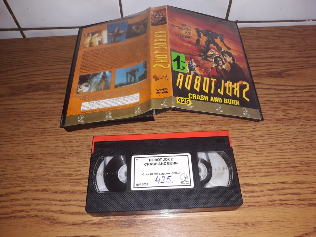 Robot Jox 2 VHS Imperial Unikat 13292310280 oficjalne archiwum Allegro