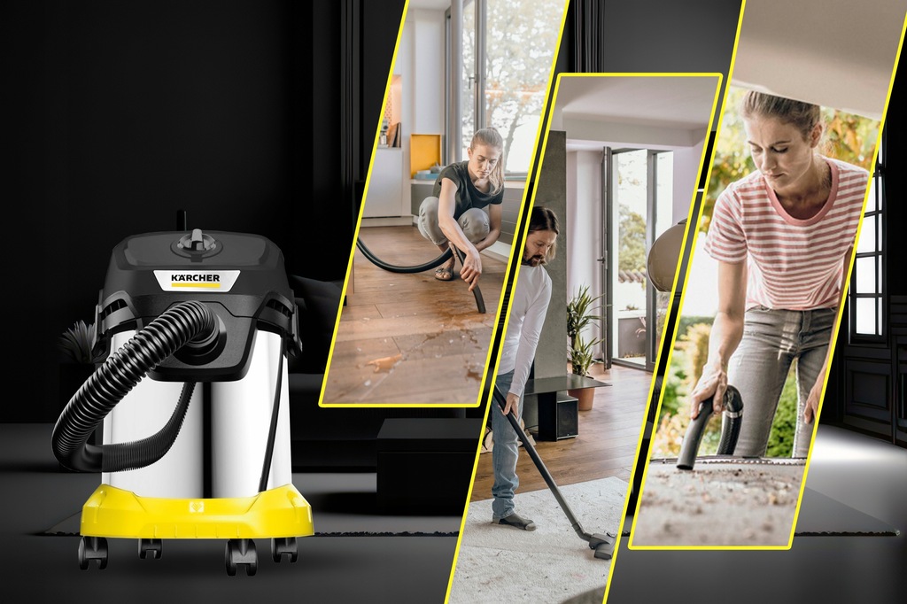 Купить ПРОМЫШЛЕННЫЙ ПЫЛЕСОС KARCHER WD 3 НОВАЯ КОНСТРУКЦИЯ XXXL: отзывы, фото, характеристики в интерне-магазине Aredi.ru