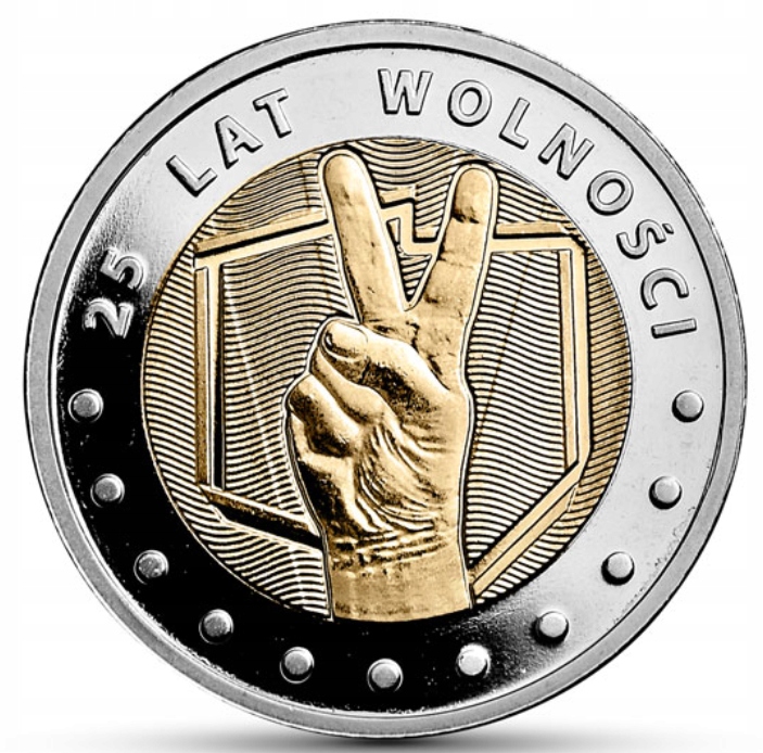 5 złotych -2014- 25 lat Wolności - Odkryj Polskę