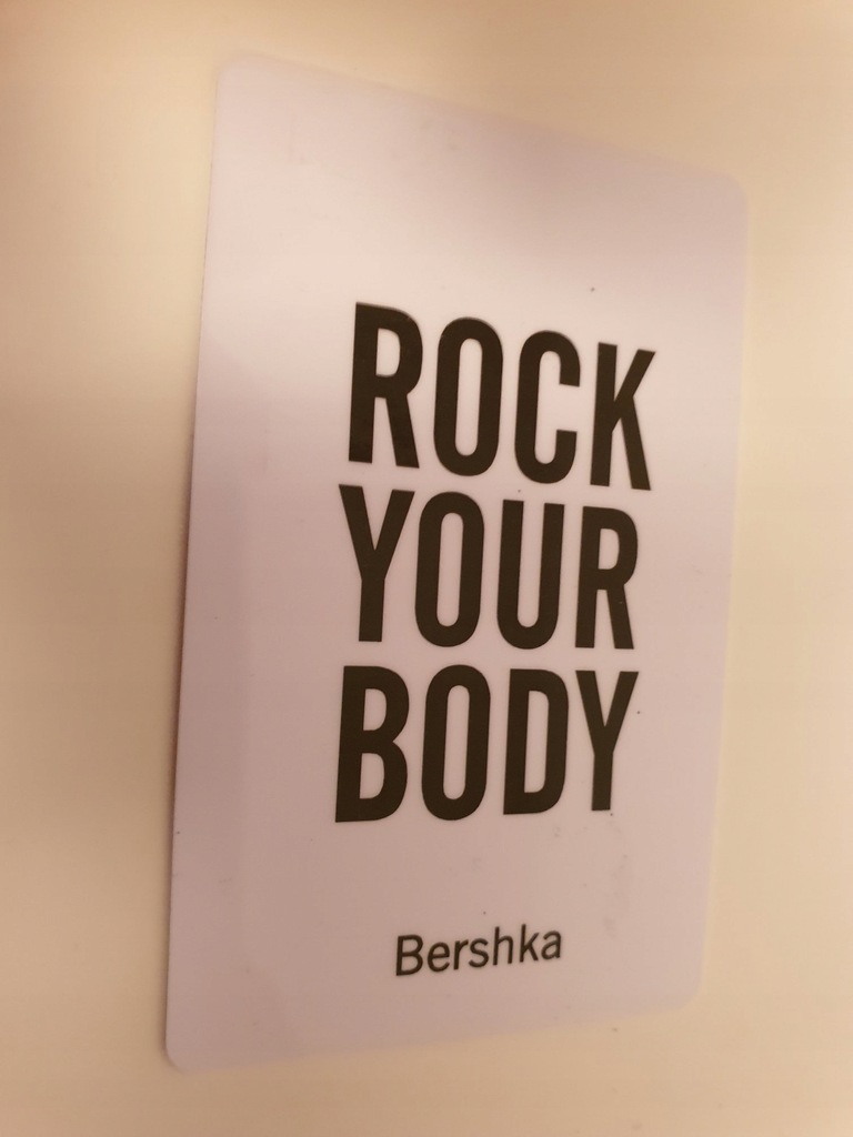 Karta Podarunkowa BERSHKA 518zl OKAZJA 90zł Taniej