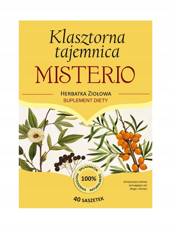 HERBATA MISTERIO 40SASZ HERBARIUM