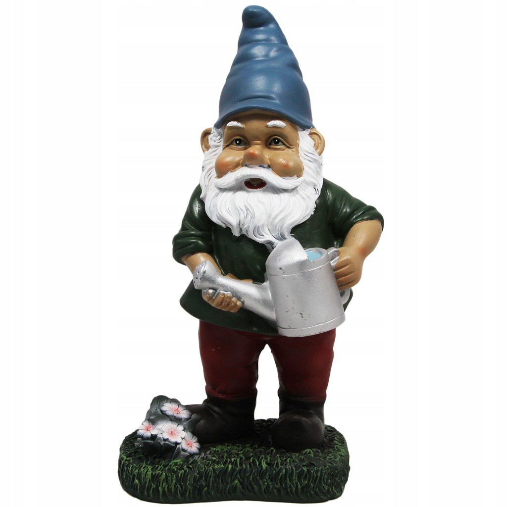 Figurka ogrodowa krasnal gnom skrzat 30cm duża