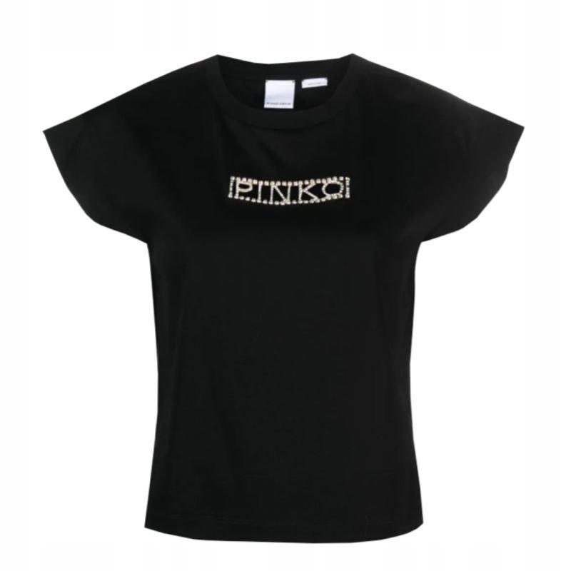 Koszulka Pinko Logo Strass W 101609A12H XS