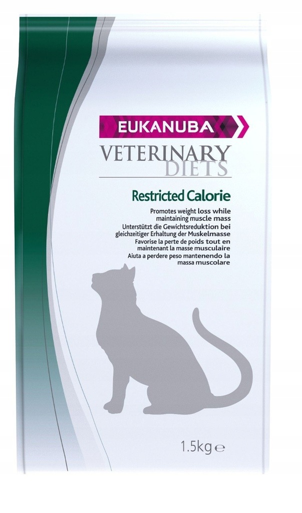 EUKANUBA CAT VETERINARY RESTRICTED CALORIE 1,5kg